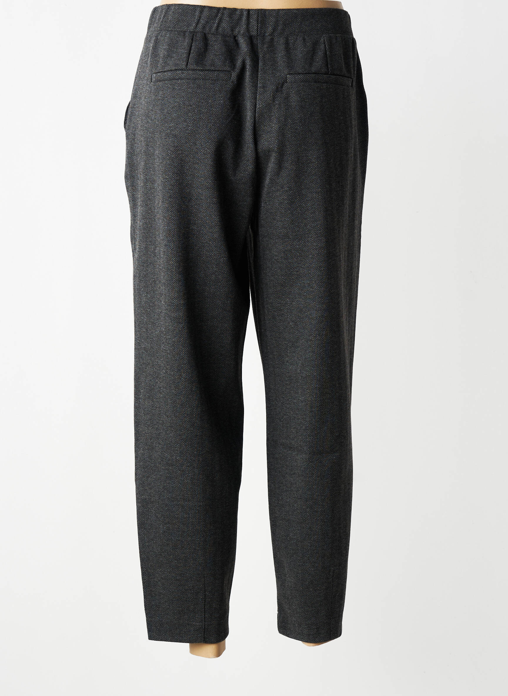 Pantalon 7/8 elasticitate mărime normală gri YERSE femeie
