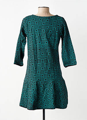 Rochie scurtă mâneci 3/4 mâneci 3/4 negru BAMBOO'S femeie
