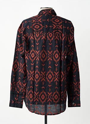 Cămașă croială cambrată mâneci lungi negru SINOE BY BAMBOO'S femeie