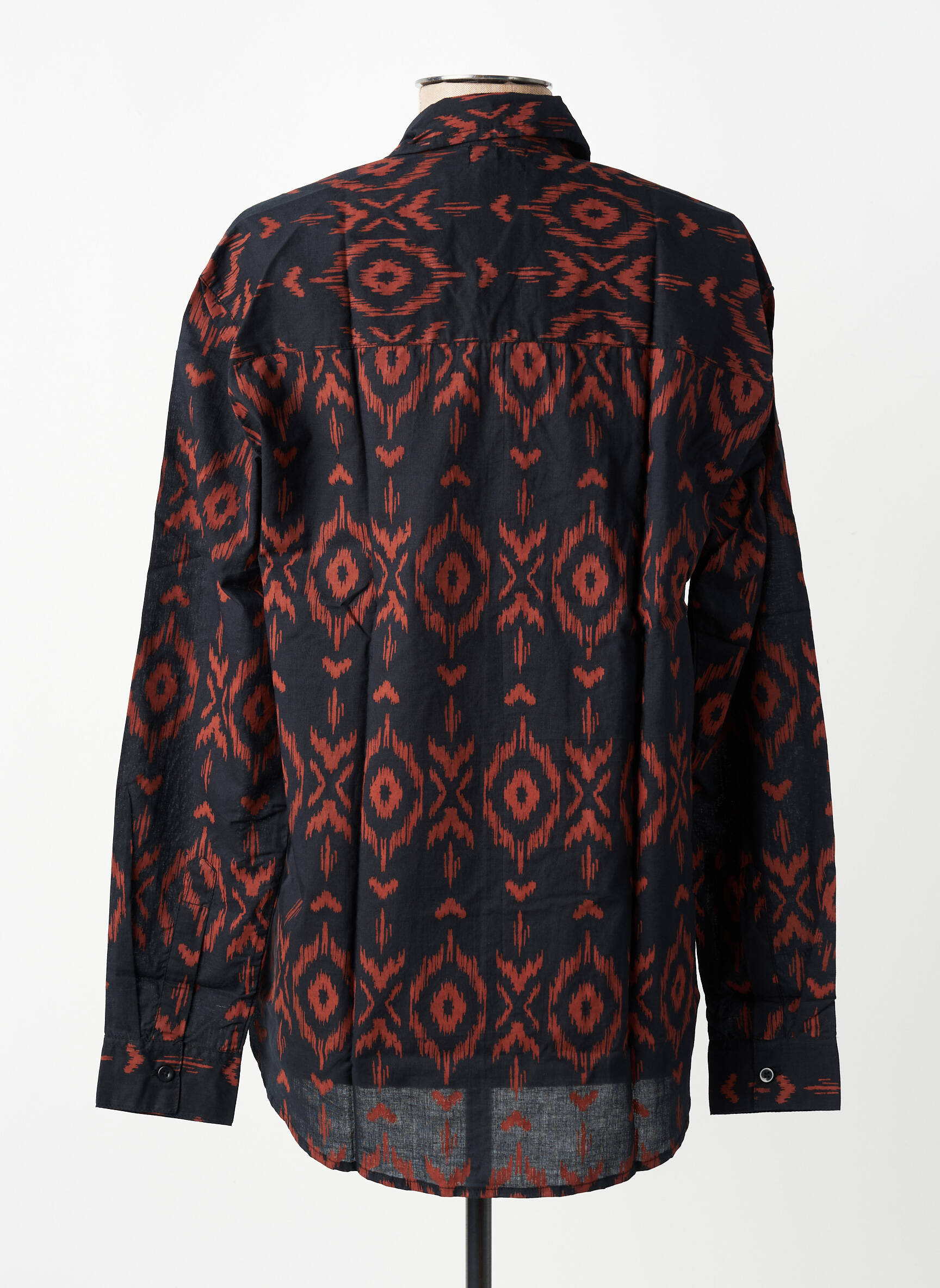 Cămașă croială cambrată mâneci lungi negru SINOE BY BAMBOO'S femeie