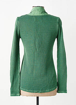 Pulover croială cambrată mâneci lungi verde LEON & HARPER femeie