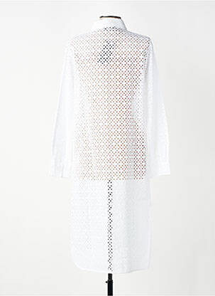 Rochie midi mâneci lungi mâneci lungi alb YEST femeie