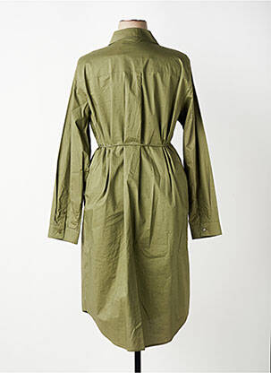 Rochie midi mâneci lungi mâneci lungi verde YEST femeie