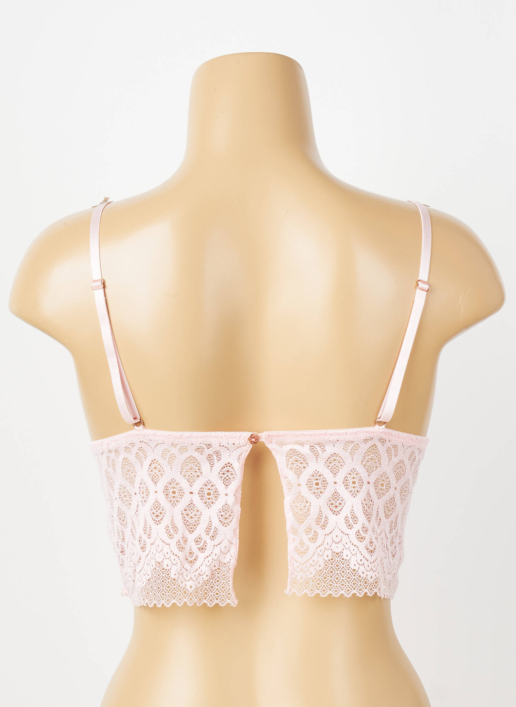 Sutien fără armatură bralete roz ESCORT femeie