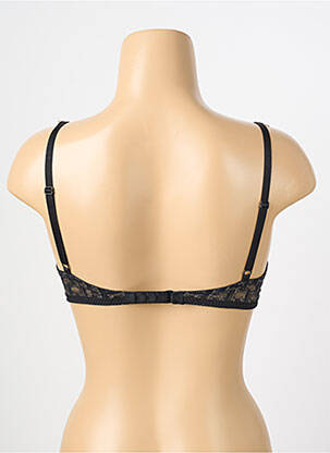 Sutien fără armatură bralete negru ESCORT femeie