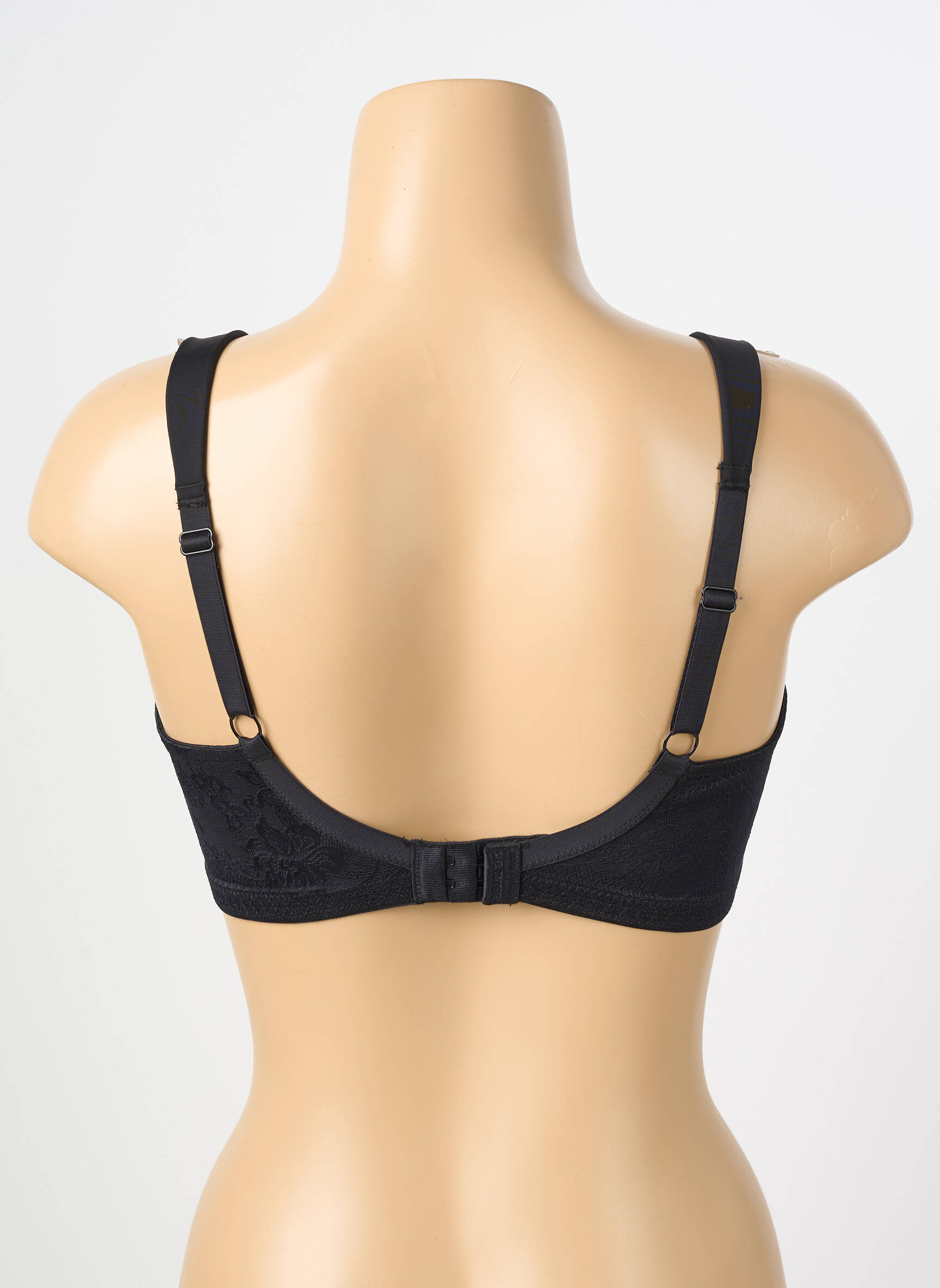 Sutien fără armatură top sutien modelat negru SANS COMPLEXE femeie