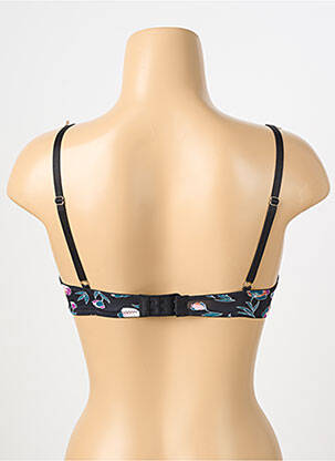 Sutien broderie top sutien modelat negru STEFFY femeie