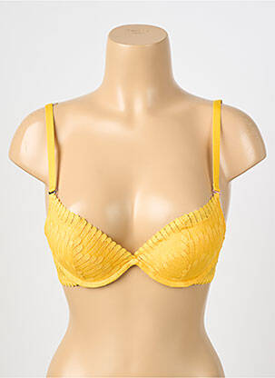Sutien top sutien push-up top sutien push-up galben ESCORT femeie