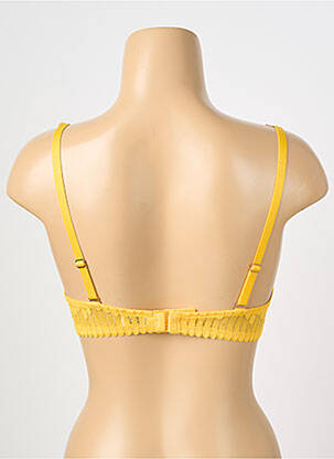 Sutien top sutien push-up top sutien push-up galben ESCORT femeie