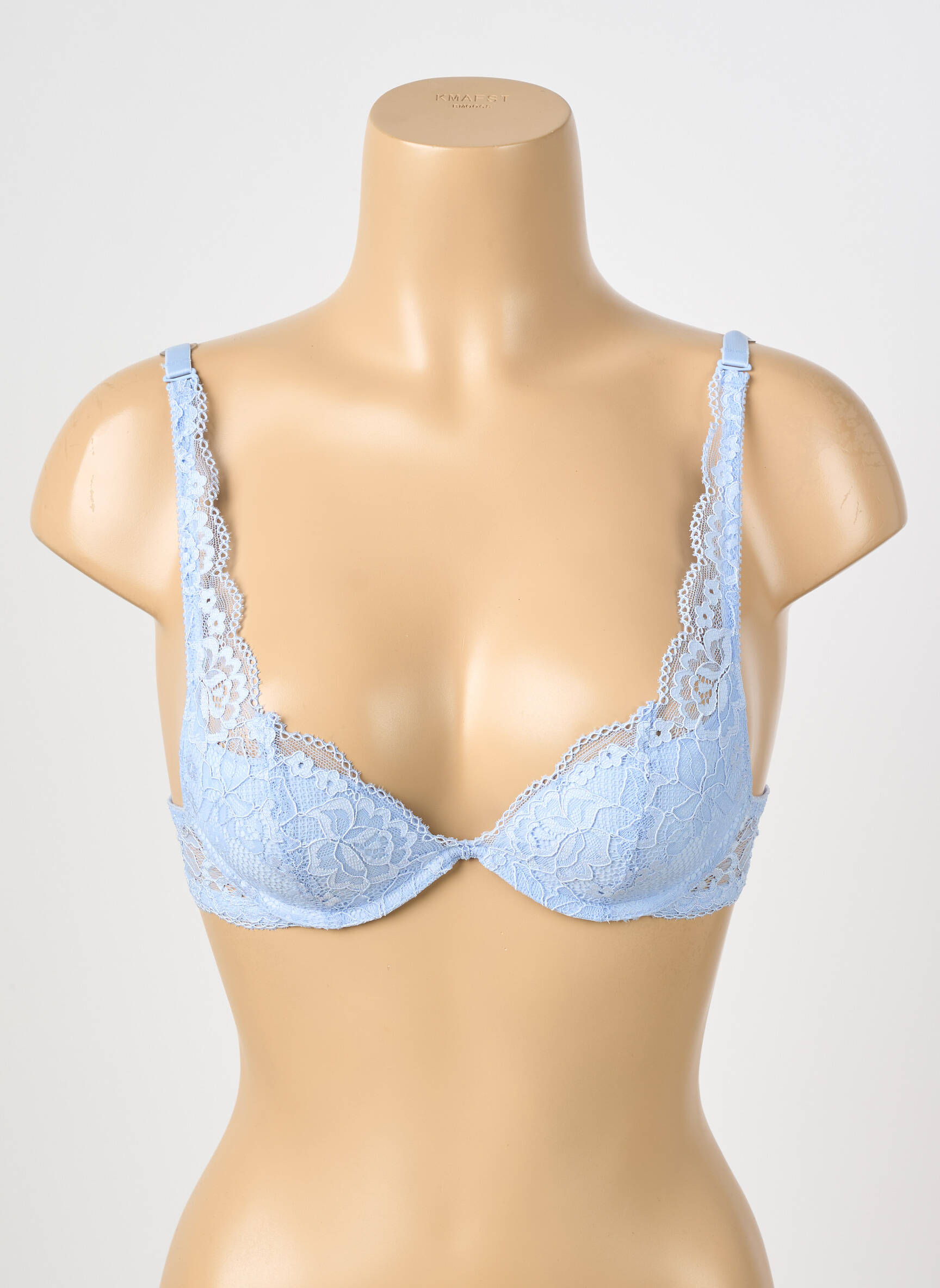 Sutien top sutien push-up top sutien push-up albastru ESCORT femeie