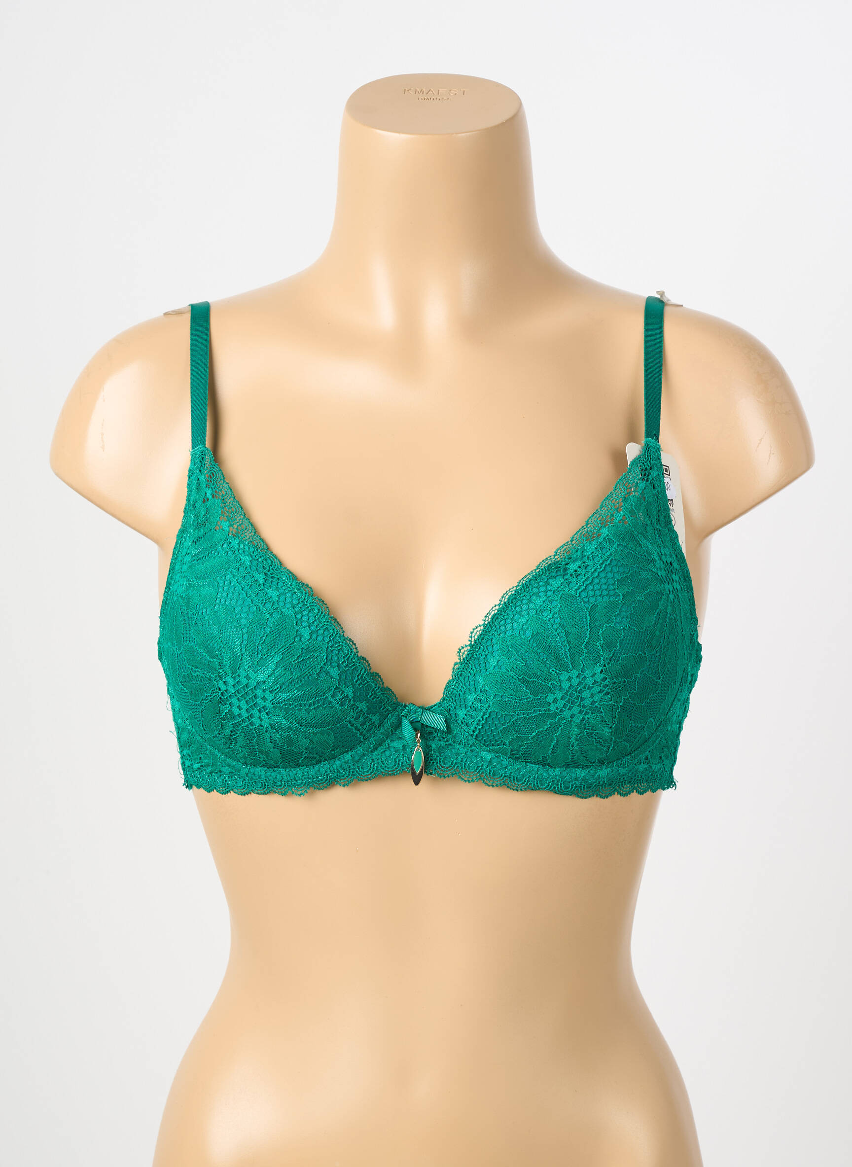 Sutien ușoară și transparentă top sutien modelat verde STEFFY femeie