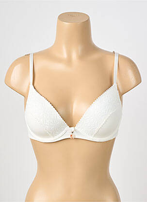 Sutien broderie top sutien modelat bej STEFFY femeie