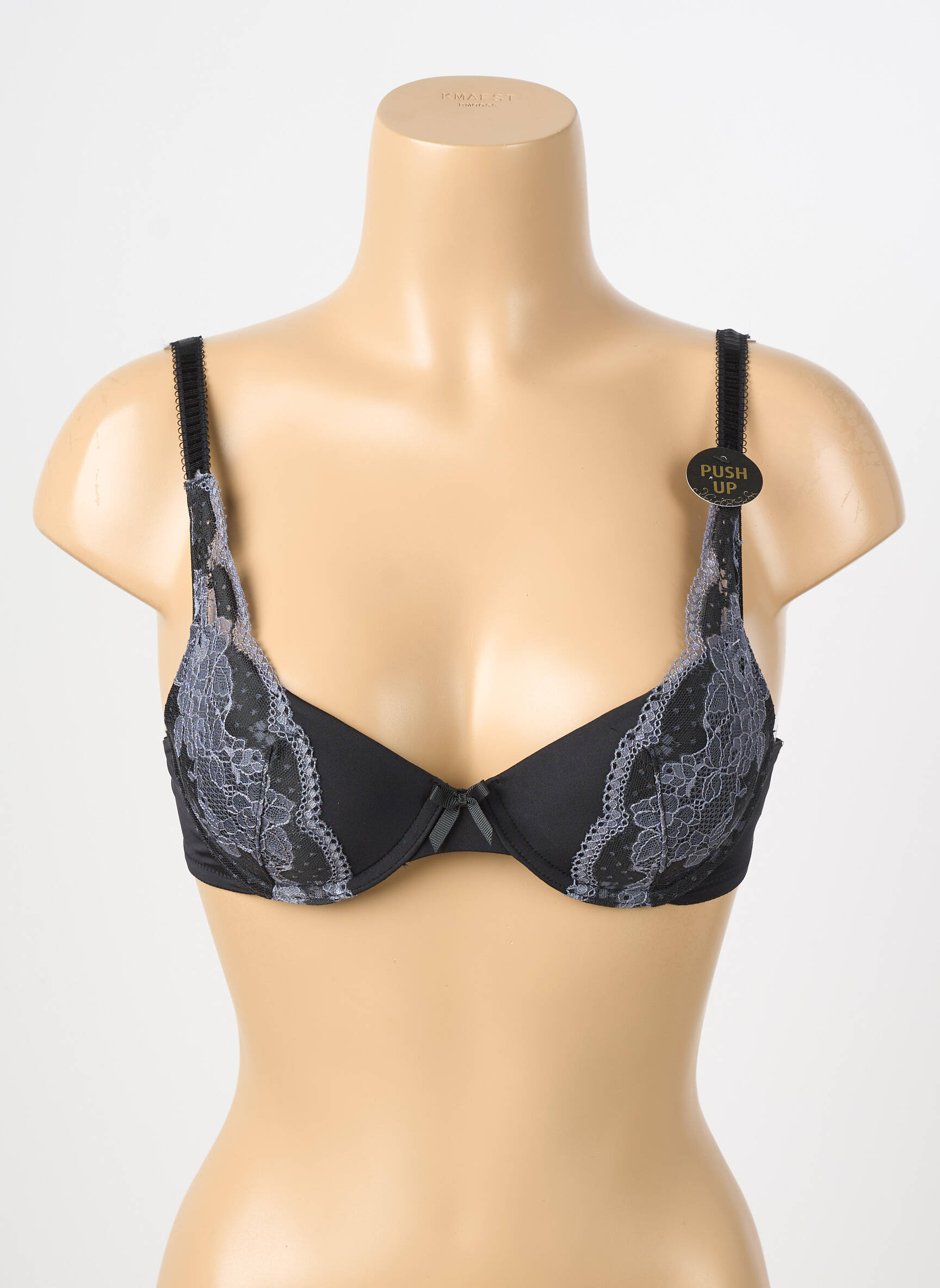 Sutien top sutien push-up top sutien push-up negru SASSA femeie
