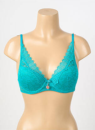 Sutien top sutien push-up top sutien push-up verde STEFFY femeie