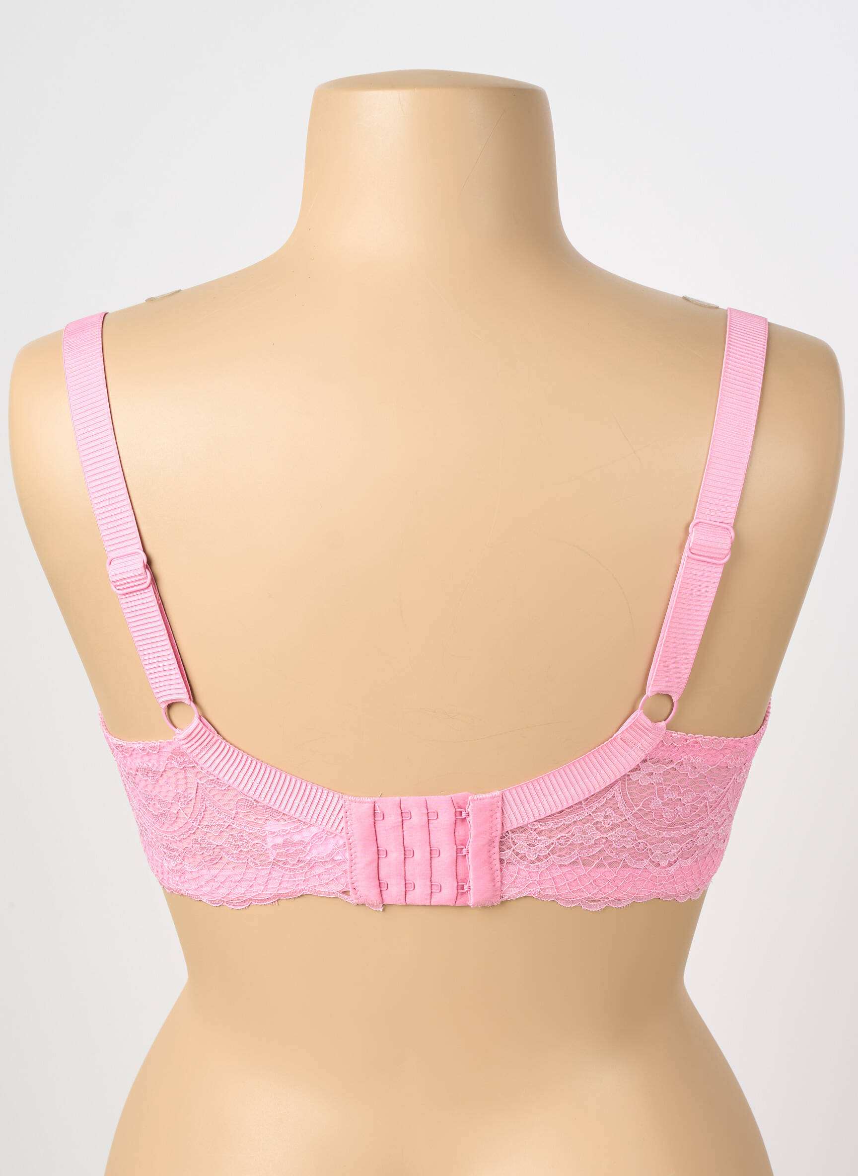 Sutien ușoară și transparentă top sutien modelat roz VALEGE femeie