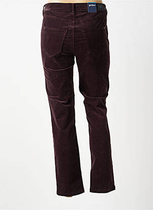 Pantalon slim elasticitate mărime normală violet GARDEUR femeie