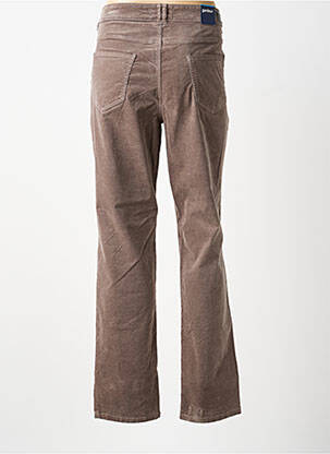 Pantalon slim elasticitate mărime normală gri GARDEUR femeie