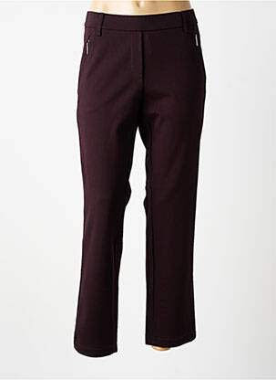 Pantalon slim talie elastică mărime normală violet GARDEUR femeie