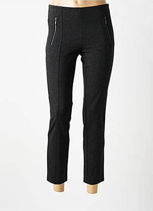 Pantalon 7/8 talie înaltă talie înaltă gri STARK femeie