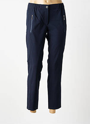 Pantalon 7/8 talie elastică mărime normală albastru BETTY BARCLAY femeie