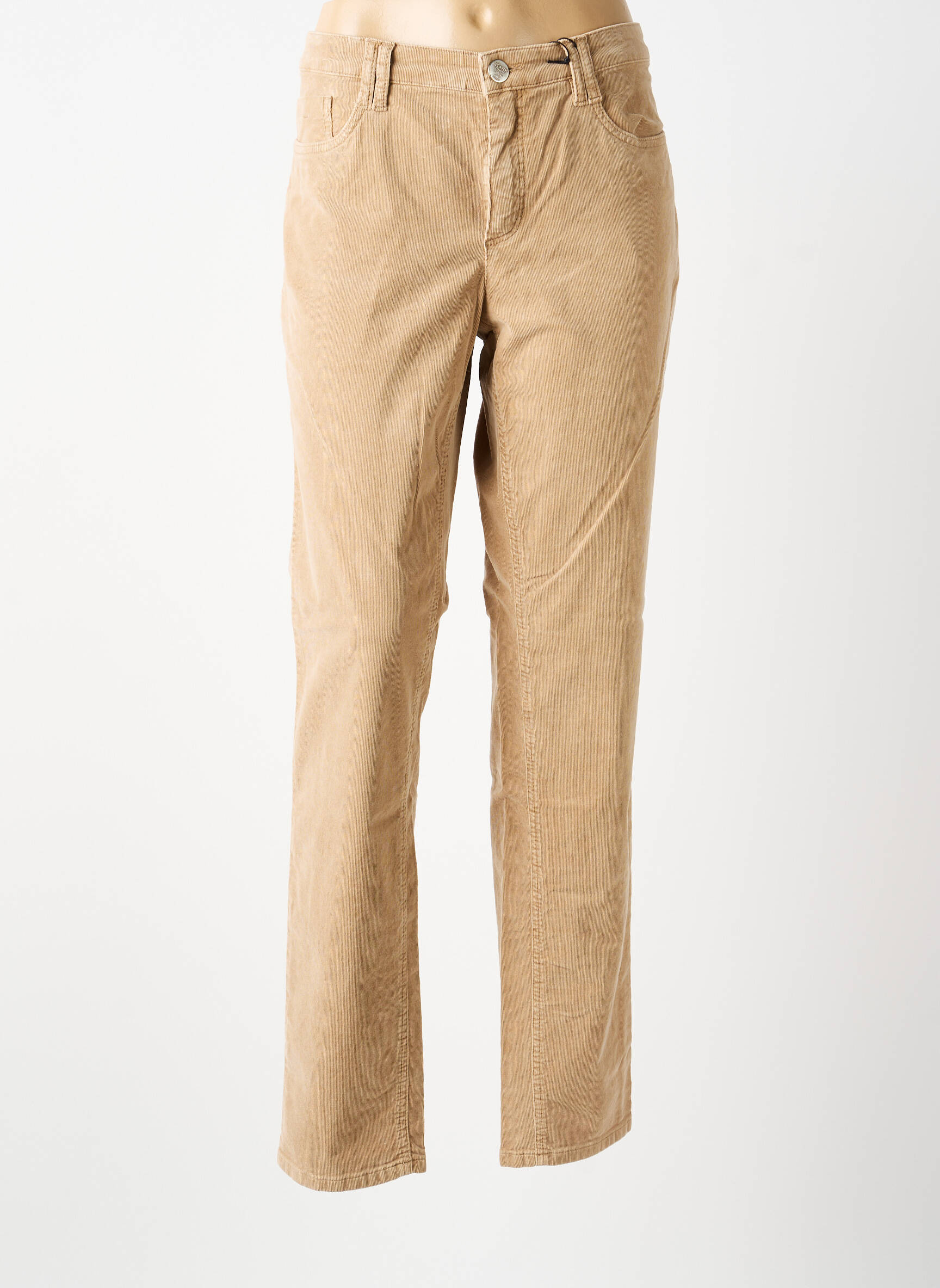 Pantalon slim elasticitate mărime normală bej STARK femeie