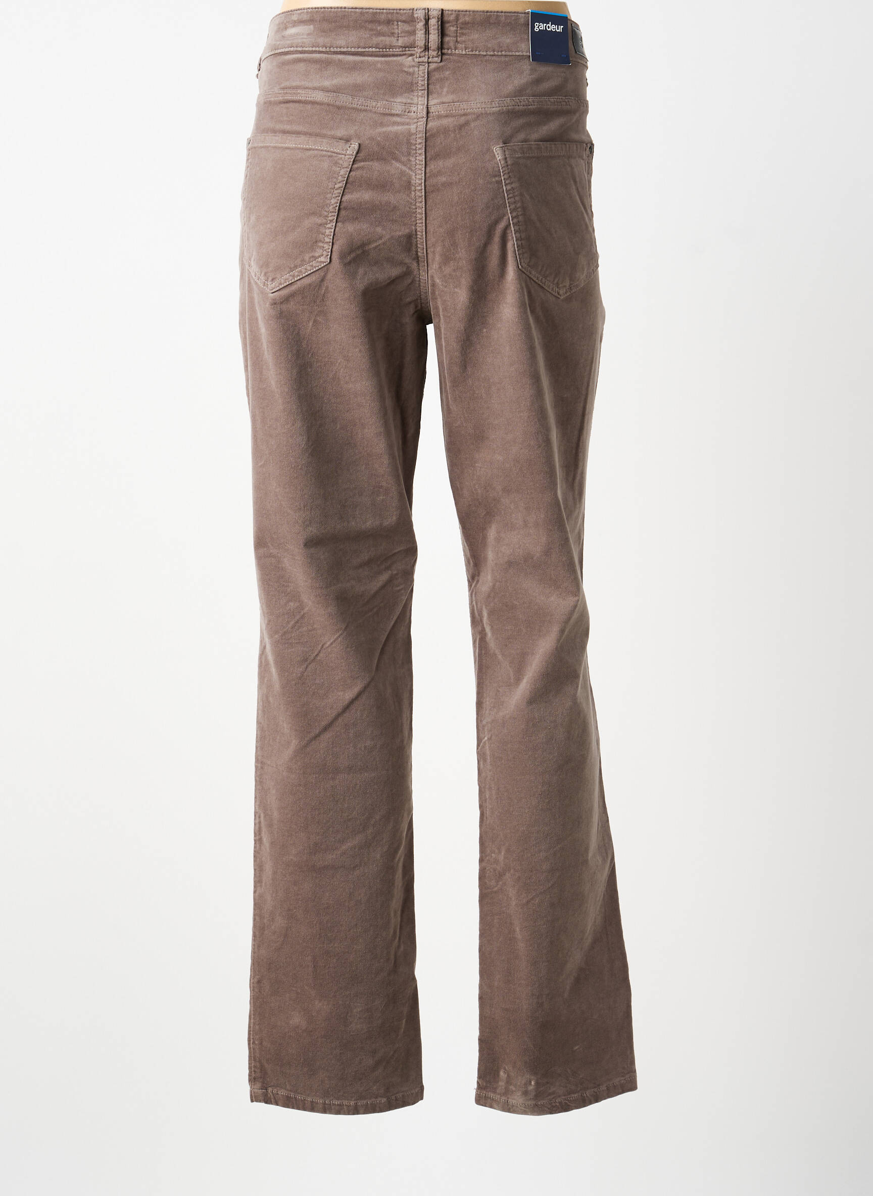 Pantalon slim elasticitate mărime normală gri GARDEUR femeie