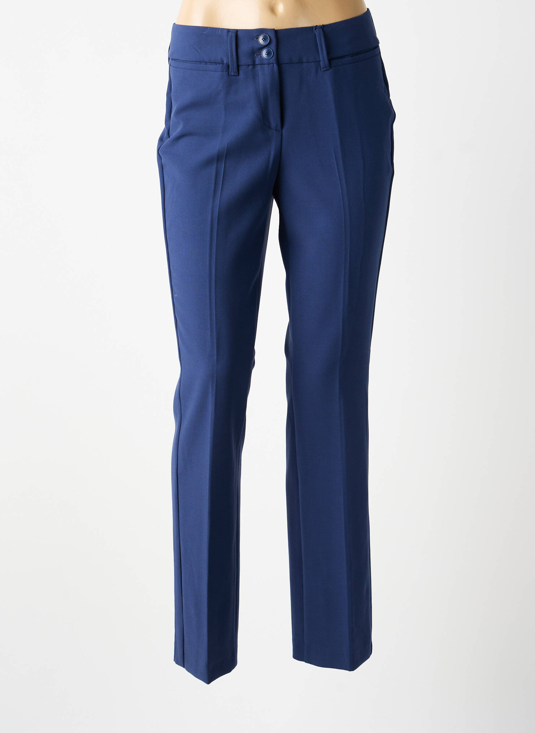 Pantalon slim mărime normală mărime normală albastru GARDEUR femeie
