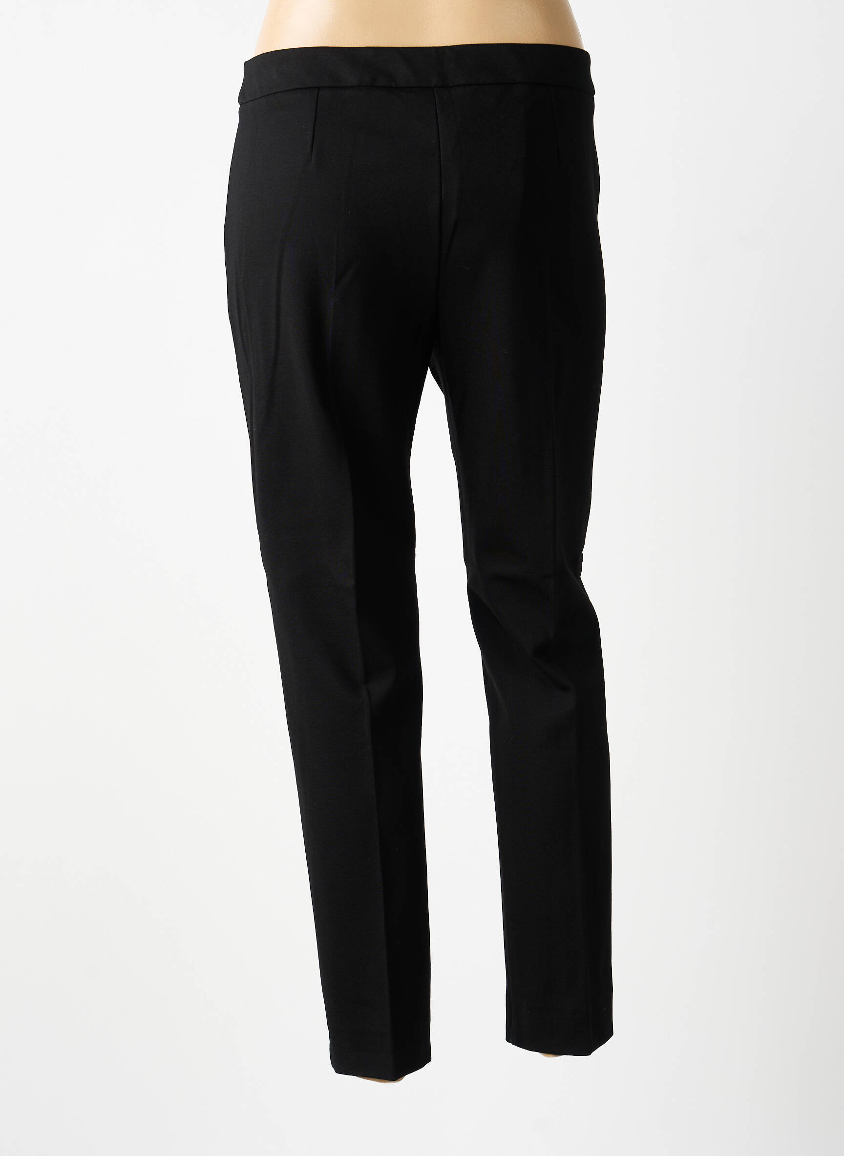 Pantalon slim elasticitate mărime normală negru I BLUES femeie