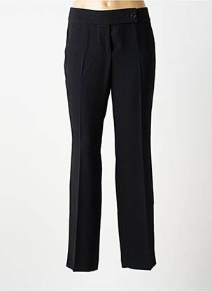 Pantalon drept țesătură crep mărime normală negru GARDEUR femeie