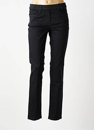 Jegging țesătură denim mărime normală negru STARK femeie