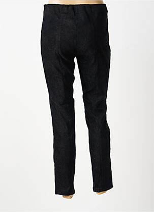 Pantalon slim talie elastică mărime normală negru GARDEUR femeie