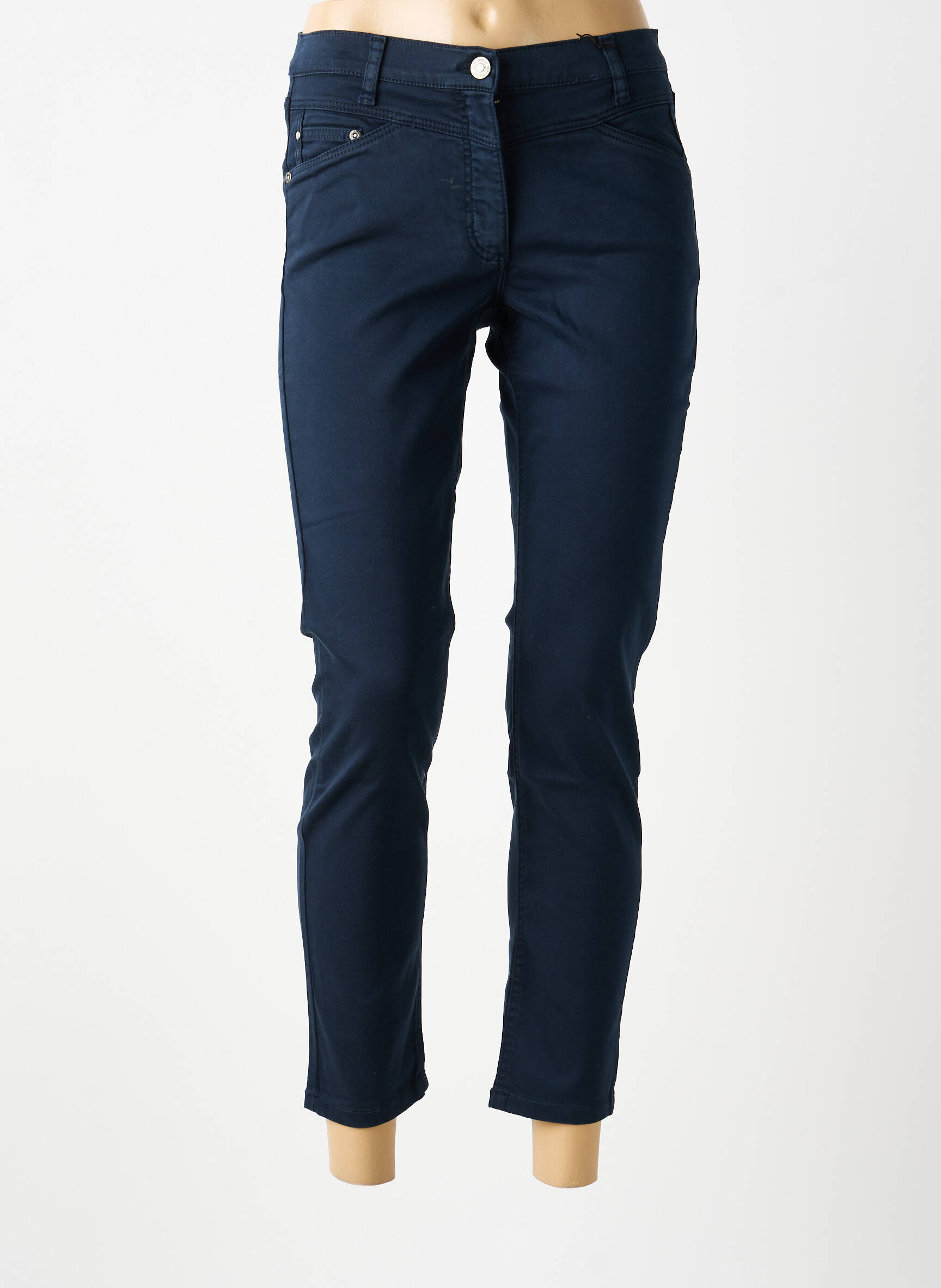 Pantalon 7/8 elasticitate mărime normală albastru BETTY BARCLAY femeie