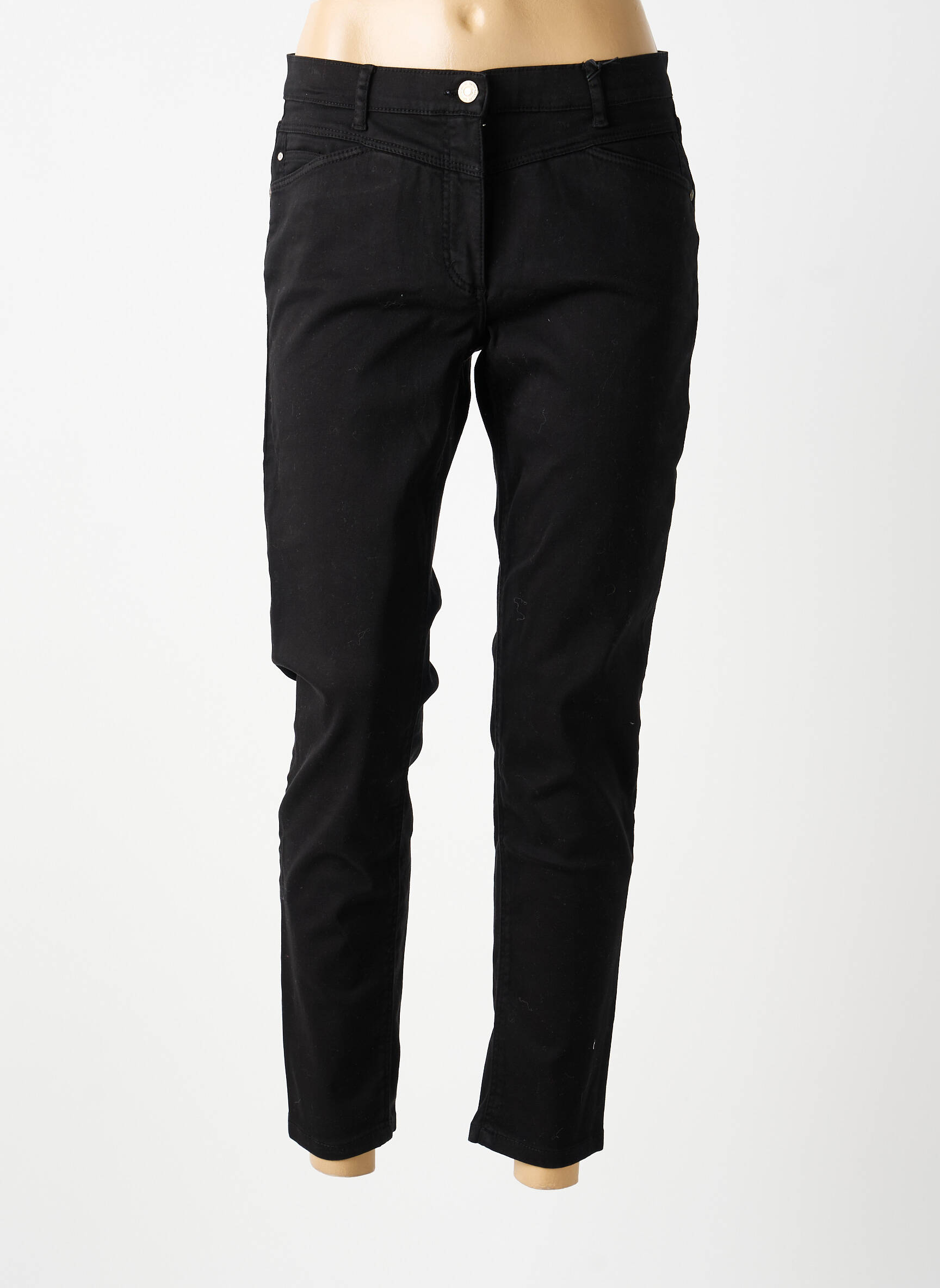 Pantalon 7/8 elasticitate mărime normală negru BETTY BARCLAY femeie