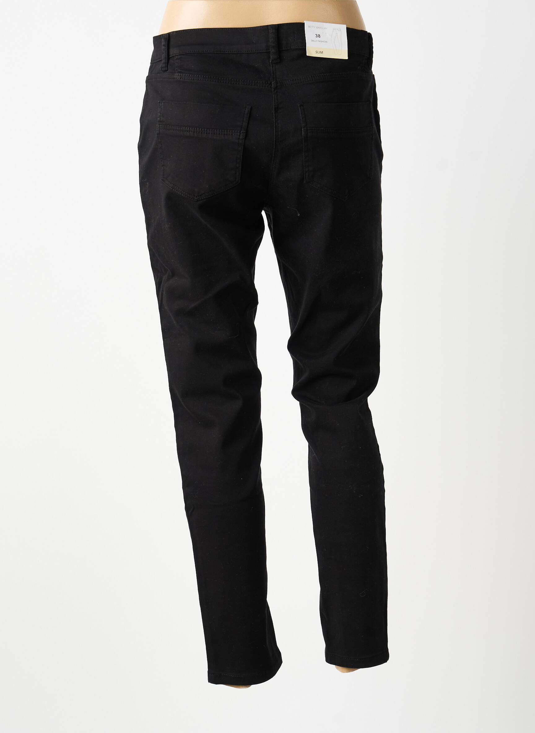 Pantalon 7/8 elasticitate mărime normală negru BETTY BARCLAY femeie