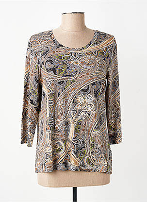 Tricou mâneci 3/4 mâneci 3/4 maro BETTY BARCLAY femeie