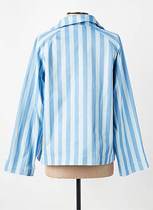 Jachete casual guler tip costum albastru OTTANTOTTO femeie