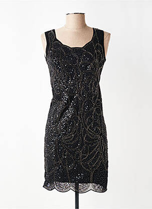 Rochie scurtă fără mâneci fără mâneci negru MOLLY BRACKEN femeie
