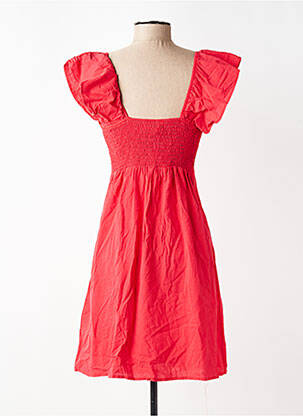 Rochie scurtă mâneci scurte mâneci scurte roșu ROSA FASHION femeie