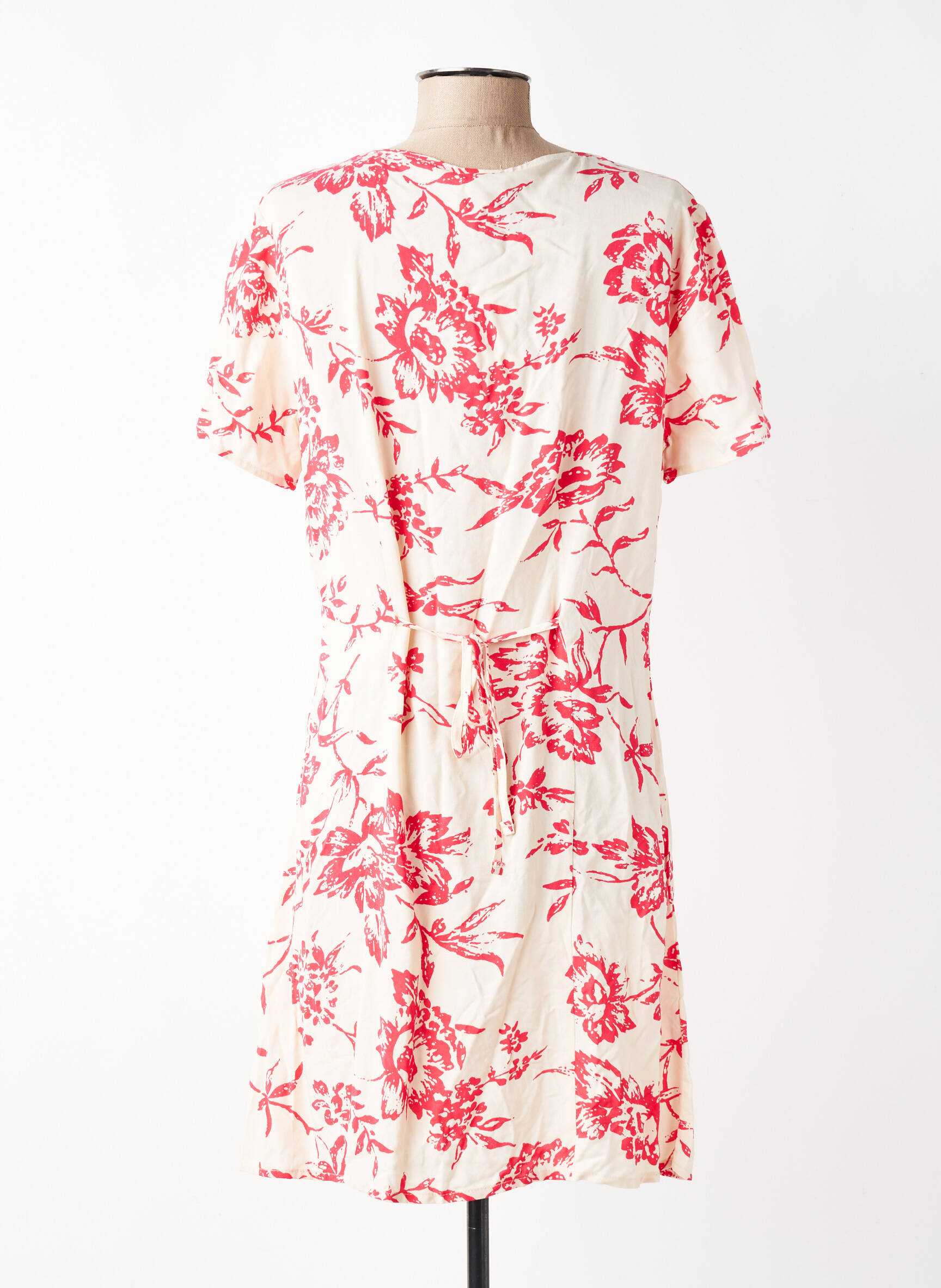 Rochie scurtă mâneci scurte mâneci scurte roz JACQUELINE DE YONG femeie