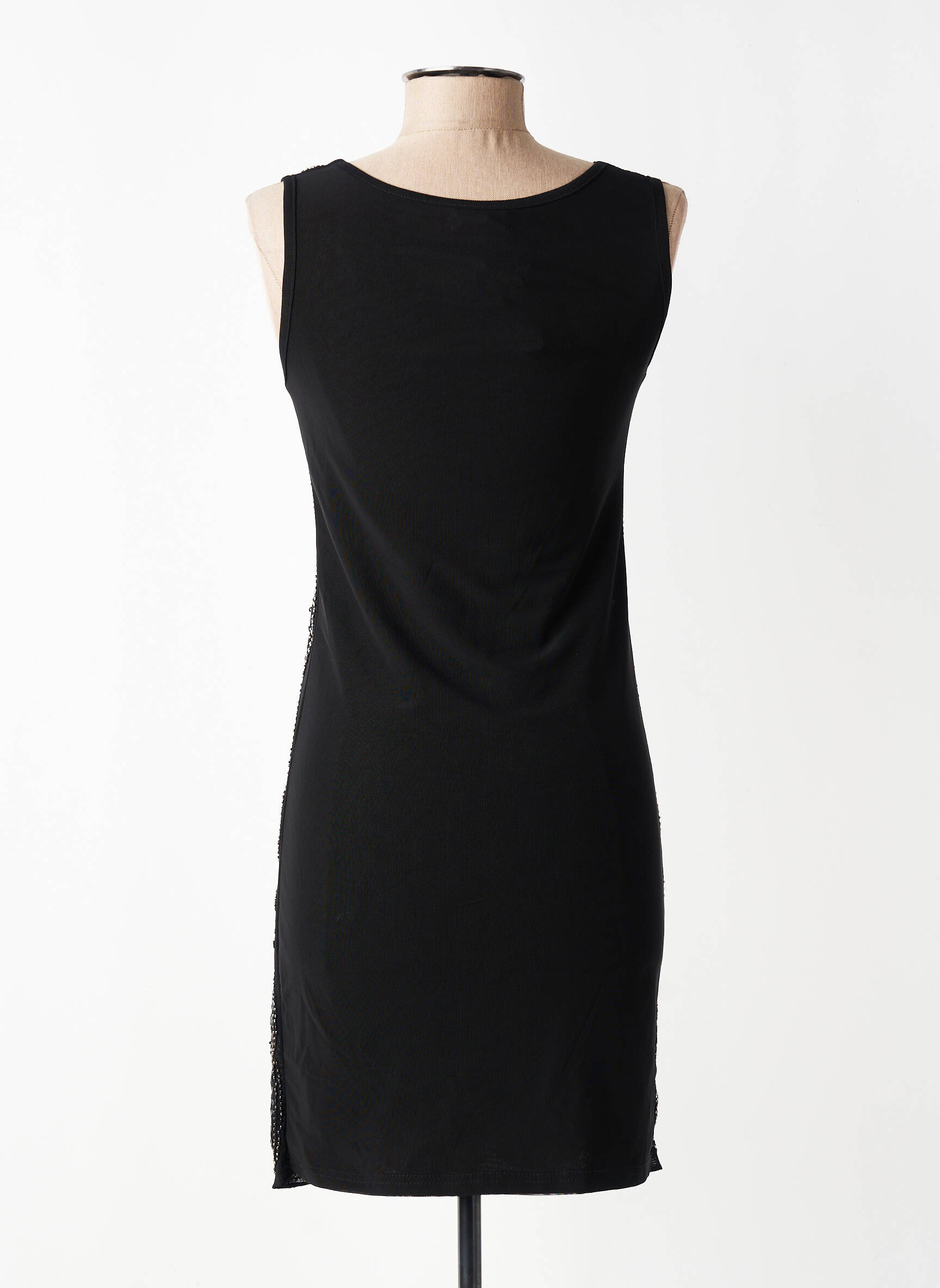 Rochie scurtă fără mâneci fără mâneci negru MOLLY BRACKEN femeie