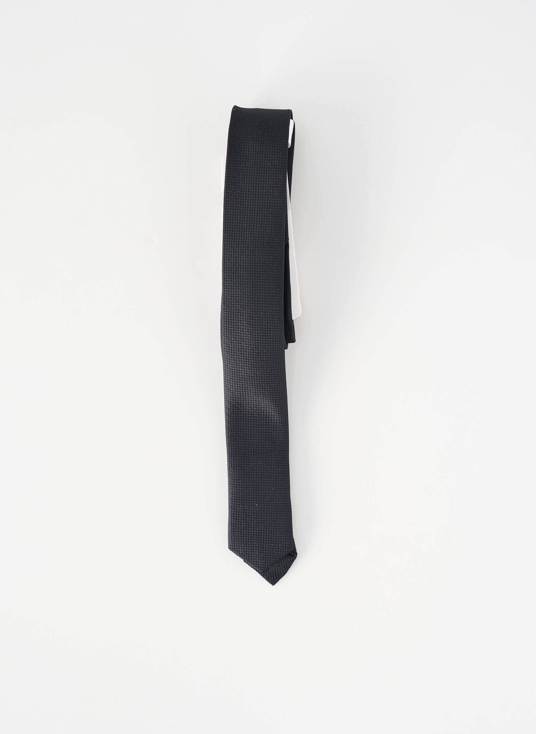 Cravată efect material satinat negru SIXTH JUNE băiat