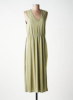 Rochie lungă fără mâneci fără mâneci verde VILA femeie