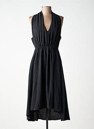 Rochie midi fără mâneci fără mâneci negru MOLLY BRACKEN femeie