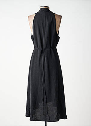 Rochie midi fără mâneci fără mâneci negru MOLLY BRACKEN femeie