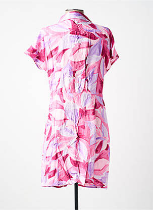Rochie scurtă mâneci scurte mâneci scurte roz MOLLY BRACKEN femeie