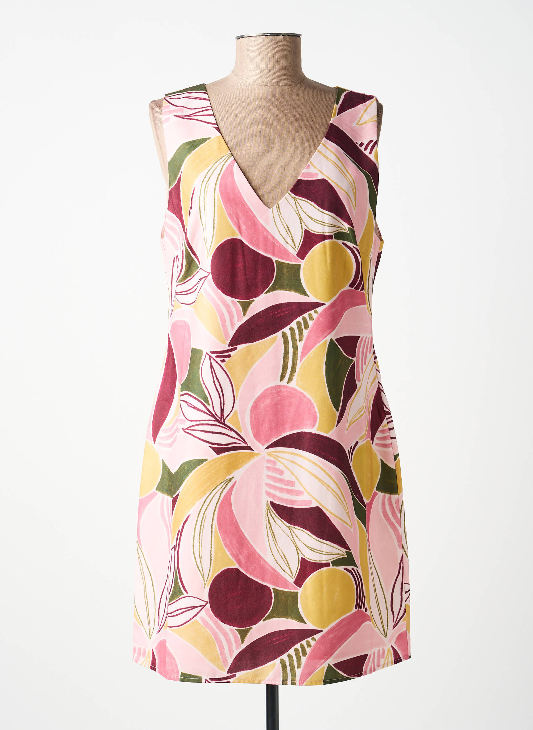 Rochie scurtă fără mâneci fără mâneci roz MOLLY BRACKEN femeie