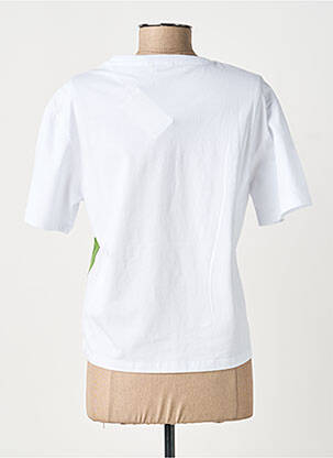 Tricou croială dreaptă mâneci scurte alb SALSA femeie