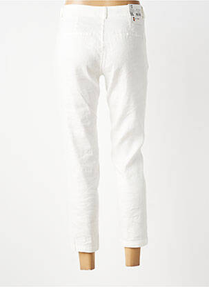 Pantalon 7/8 țesătură poplin mărime normală bej SALSA femeie