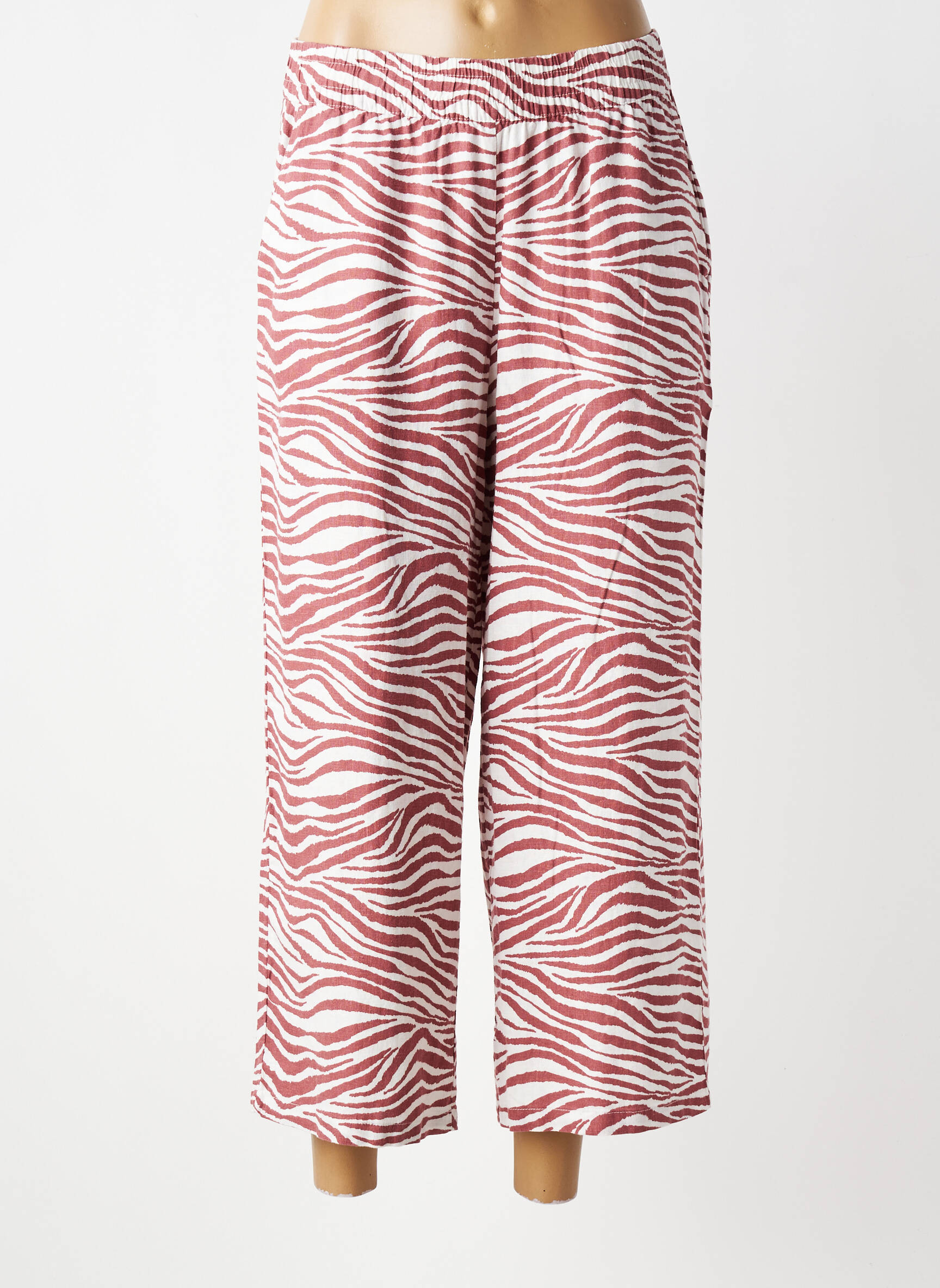 Pantalon 7/8 elasticitate mărime normală roz B.YOUNG femeie