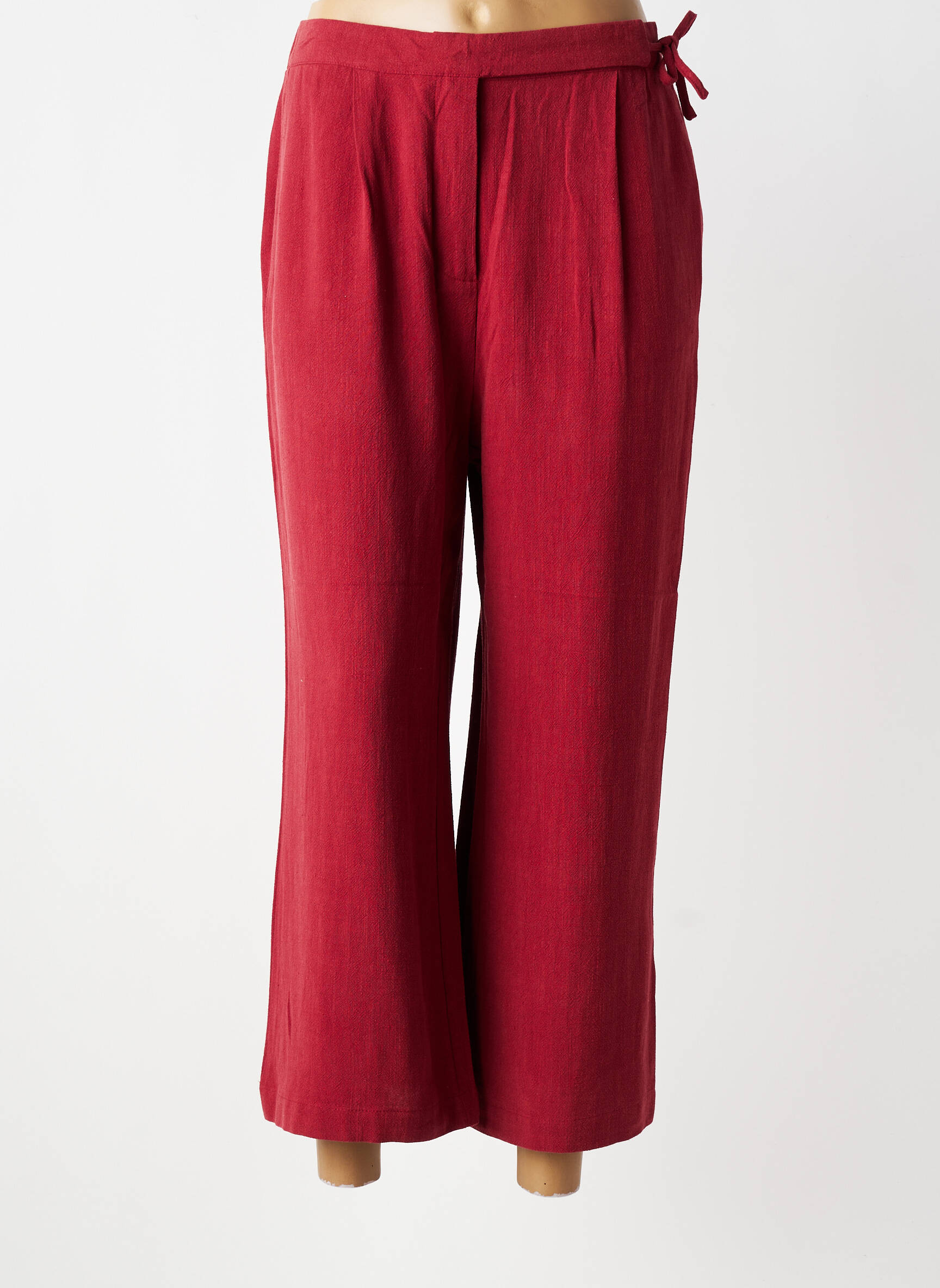 Pantalon 7/8 talie elastică mărime normală roșu TIFFOSI femeie